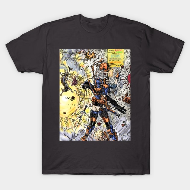 Rose Wilson T-Shirt by Rudeman